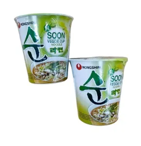 (농심)손라면 컵 67g(Soon Veggie Cup Ramyun)Halal(Vat Price)